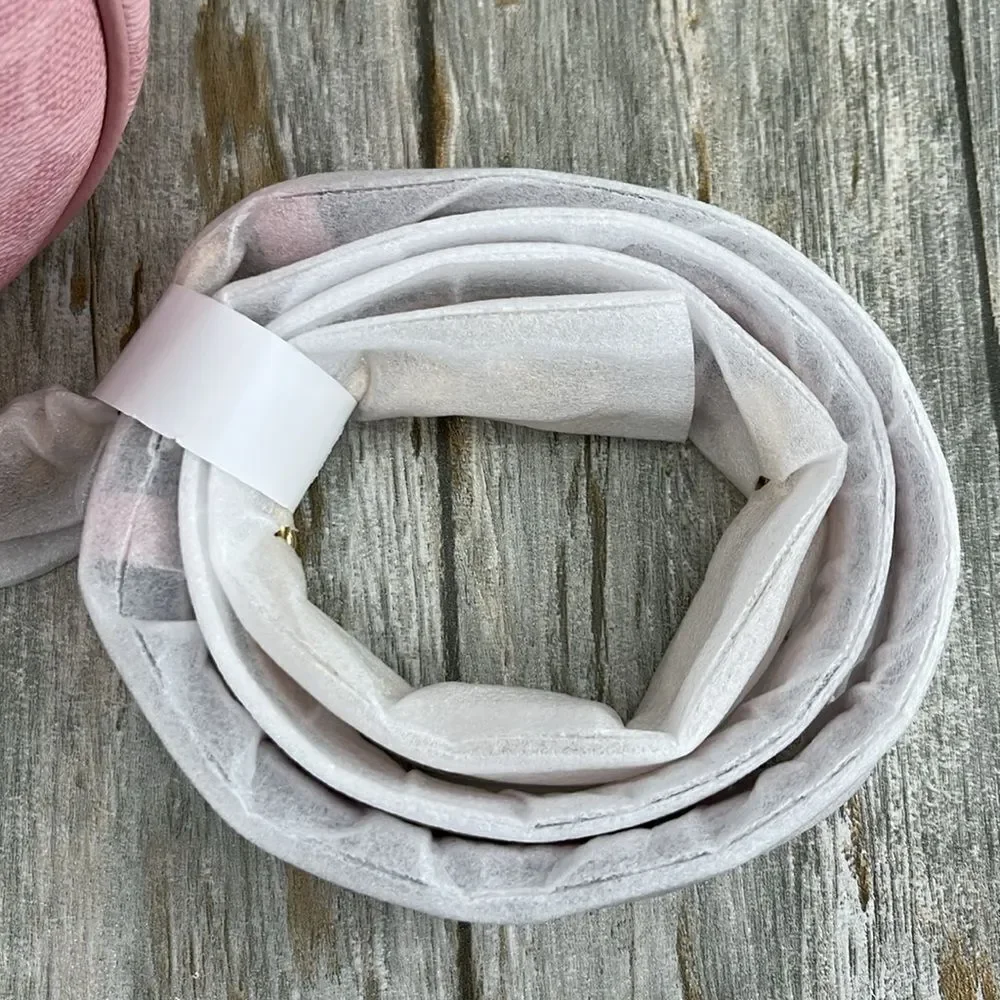 Coach Carmen Mini Crossbody Bag In Signature Canvas Powder Pink Purse